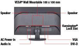   ViewSonic VA2455sm 24-Inch SuperClear Pro LED-Lit Monitor